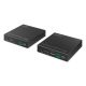 8. HDMI 4K/60Hz Glasfaser-Extender mit KVM USB 1.1 über IP 1G, bis zu 40 km/300 m, max. 253 Empfänger, HDMI-Loop-Out, Audio-Set