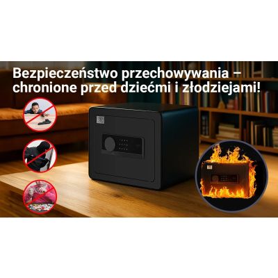 13. Extralink Lock Star A6-25 | Elektronischer Tresor | Zahlenschloss