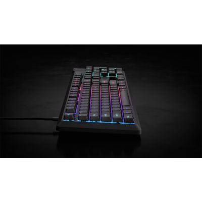 8. CORSAIR K55 CORE Juoda RGB LED Gaming-Tastatur