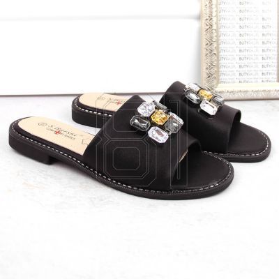 6. S.Barski W OLI262A schwarze Zirkonium-Flip-Flops