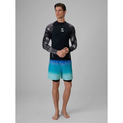 4F Herren-Boardshorts mit UPF50+ Sonnenschutz 4FRSS26UBDSM257-36S