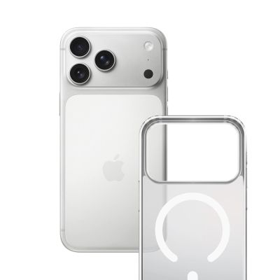 6. 3mk Frosty MagCase für iPhone 17 Pro Max – Weiß