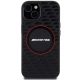 3. Mercedes AMG Silikonhülle mit Carbon-Muster und MagSafe-Funktion für iPhone 13 / 14 / 15 – Schwarz