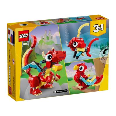4. LEGO Creator 31145 Roter Drache