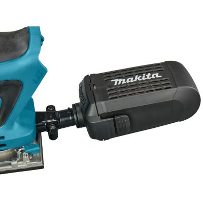 7. Makita DBO484Z Tragbarer Schleifer Exzenterschleifer 14000 OPM Schwarz, Blau