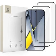 Tech-Protect Glass Fit+ 2er-Pack für Xiaomi Poco F8 Pro – Schwarz