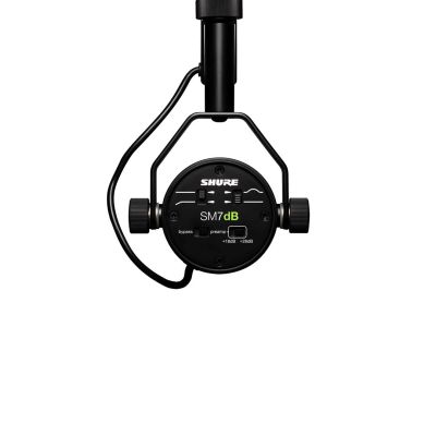 4. Shure SM7dB – Dynamisches Mikrofon mit Nierencharakteristik für Sprachübertragungen – Radio