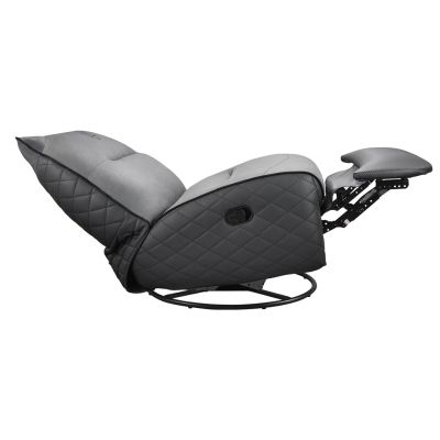 6. COUGAR Overlord Neo Gaming-Couch, gepolsterter Sitz, Schwarz, Grau