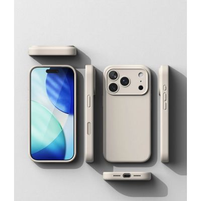 6. Ringke Silikon MagSafe Hülle für iPhone 18 Pro Max – Beige