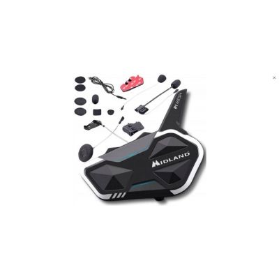 2. Midland R1 MESH SINGLE Motorrad-Intercom für 1 Helm