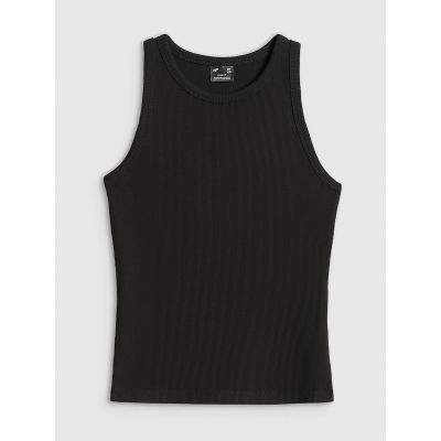 5. Schmal geschnittenes Damen-Rippstricktop 4F 4FRSS26TSLEF338-20S