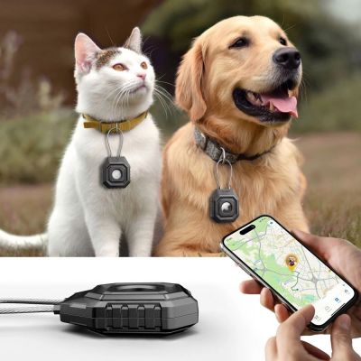 5. Tech-Protect Kevlar-Schutzhülle für Apple AirTag 1/2 – Schwarz