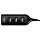 6. Hub Esperanza EA116 (4x USB 2.0; schwarz)