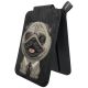 5. Nimmy New Big-Eye Cute Pets 2.0 Hunde-Magnetgeldbörse mit Handyhalterung – Schwarz