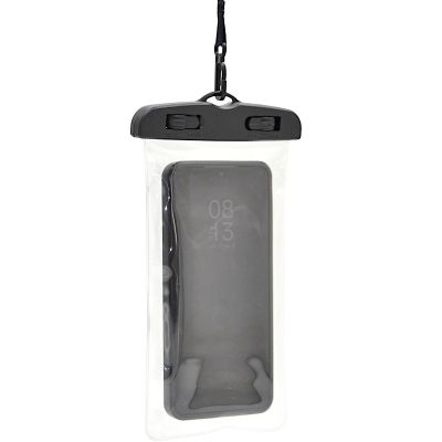 2. WASSERDICHTE HANDYHÜLLE 11X21CM PVC SCHWARZ GRUNDIG