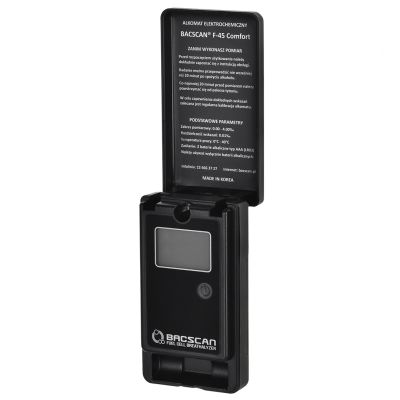 2. BACscan F-45 Alkoholtester 0 - 4% Schwarz