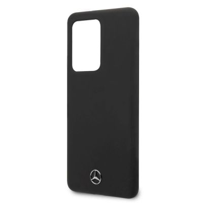 5. Mercedes MEHCS69SILSB S20 Ultra G988 hard case czarny/black Silicone Line