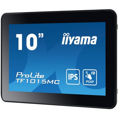 2. IIYAMA TF1015MC-B2 A 10-Zoll-Touchpanel 1280 x 1024 VA 500 cd 10-Punkt-Touchscreen, CS-Anschlüsse, VGA, HDMI, DP, IP65-zertifiziert, schwarz