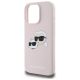 6. Karl Lagerfeld Silikon Nauble Heads Print MagSafe Case für iPhone 16 Pro Max - Pink