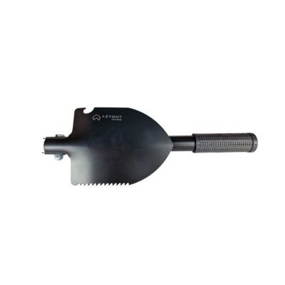 4. AZYMUT Traper multifunktionale taktische Schaufel schwarz + Hülle