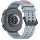 2. Tech-Protect Silikon-Air-Armband für Samsung Galaxy Watch 40/44/46 mm – Hellgrau