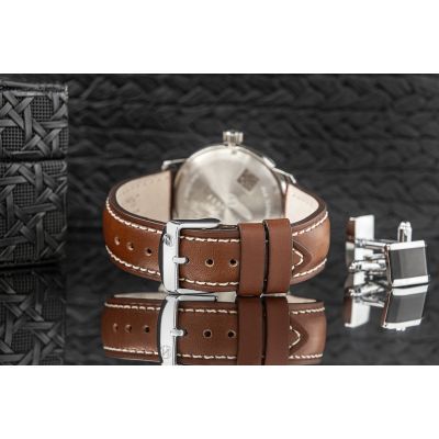 6. ZEPPELIN Herrenuhr Atlantic Timezone 8442-3 + Box