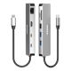 6. Port Designs 900164 Dockingstation, kabelgebunden, USB 3.2 Gen 1 (3.1 Gen 1), Typ-C, Edelstahl