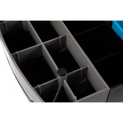 3. ZIPRO 5901793678610 Aerobic-Stepptisch, Schwarz, Blau, Grau, 250 kg, Höhenverstellbar