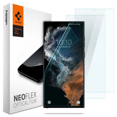 Spigen Neo Flex Hydrogelfolie für Samsung Galaxy S22 Ultra - 2 Stk.