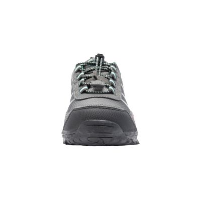 4. Trollkids Kinder Trolltunga Hiker Low wasserdichte Wanderschuhe für Jungen/Mädchen, Anthrazit/Mint (155-609)