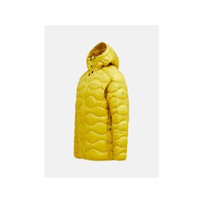 3. Herren-Daunenjacke PEAK PERFORMANCE M Helium Down Hood Jacket gelb