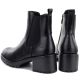 5. Damen-Ankle-Boots, gefüttert, schwarz, Potocki SZ12742