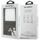 8. Karl Lagerfeld Karl&Choupette Pins MagSafe Hülle für Samsung Galaxy Z Flip 7 - Schwarz