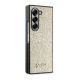 5. Guess 4G Glitter Script Hülle für Samsung Galaxy Z Fold 6 – Gold