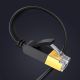 16. Ugreen Ethernet-Patchkabel U/FTP Cat. 7 10 Gbit/s flach 0,5 m schwarz (NW106)