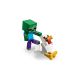 7. LEGO Minecraft 21582 – Hühnerreiter