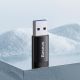 9. Baseus Ingenuity Series Mini USB 3.1 OTG auf USB Typ C Adapter schwarz (ZJJQ000101)