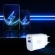 8. 3mk FlowPower 30W 1A1C PD 3.0 QC4+ Wandladegerät – Weiß