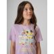 3. Mädchen-T-Shirt mit Aufdruck, regulär, Größe 4F 4FJRAW26TTSHF4326-052S