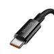 4. Baseus Superior Series USB-A/USB-C-Kabel 100 W 1 m – Schwarz