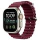 9. Tech-Protect Iconband Pro Armband für Apple Watch 44 / 45 / 46 / 49 mm - bordeauxrot