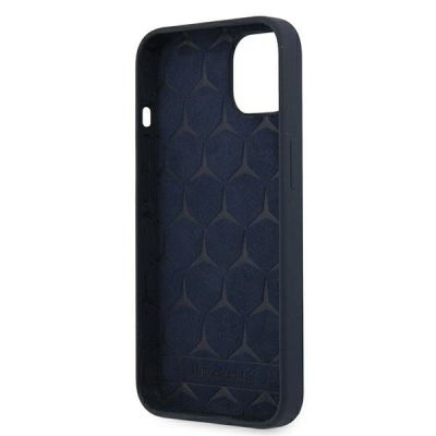 6. Mercedes Silicone Line Case für iPhone 13 mini - Marineblau