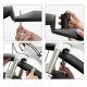 9. Rockbros FK-870 Fahrradschutzbleche mit Schnellverschluss, verstellbar – schwarz