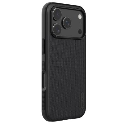 5. Nillkin Super Frosted Shield Pro Magnethülle kompatibel mit MagSafe für iPhone 17 Pro - Schwarz