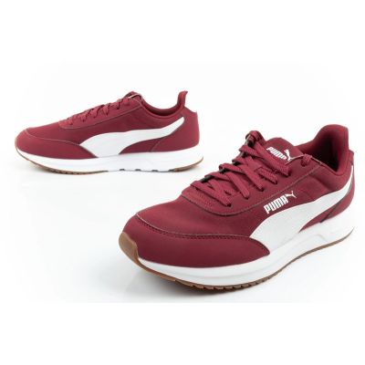 8. Puma Sportschuhe, Sneaker für Herren, Modell R78 Lightwind, bequem, modisch, bordeauxrot