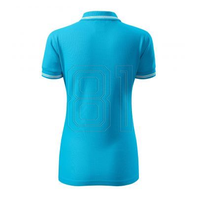 2. Adler Urban W MLI-22044 türkises Poloshirt