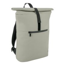 Mobilis Rolltop-Rucksack 14-16 Zoll Mineralgrau - 16 l