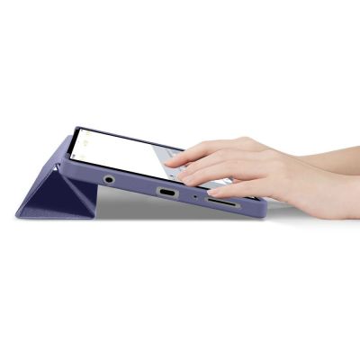 7. TechProtect SmartCase Schutzhülle für Samsung Galaxy Tab A9 / A11 8.7 X110 / X115 / X133 / X135 - Marineblau