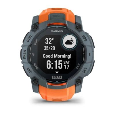 10. Garmin Instinct 3 50 mm SOLAR Twilight Solstice Uhr