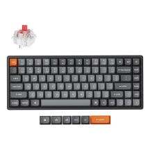 Keychron K2 Max Tastatur Universal USB + RF Wireless + Bluetooth Schwarz, Grau